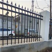 铁艺围墙护栏 工业园外住宅围 道路防护 耐腐蚀锌钢型材 可定制