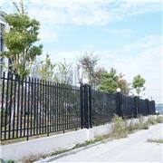 铁艺栏杆 锌钢隔离护栏 学校工业园围墙 小区别墅院子铁栅栏